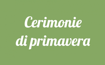 Menu cerimonie