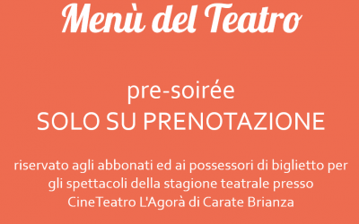 Menù del Teatro