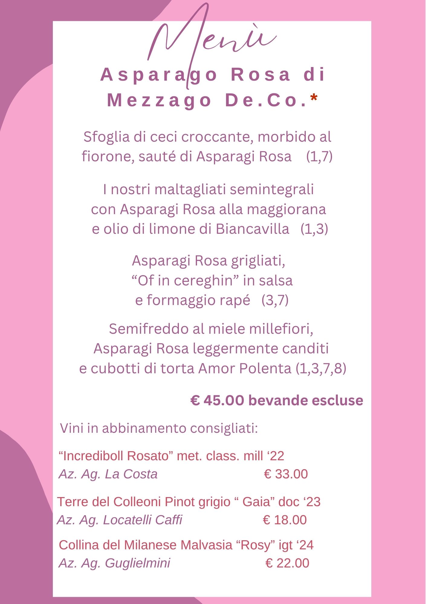 ASPARAGO ROSA DI MEZZAGO