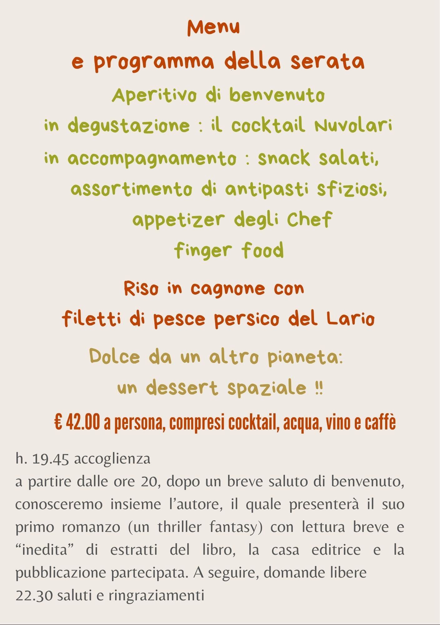 COCKTAIL LETTERARIO